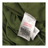 Khaki Green Wide Leg Jersey Batwing Sleeve Jumpsui