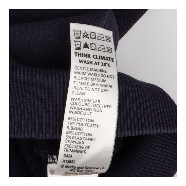 Dark navy basic zip up hoodie