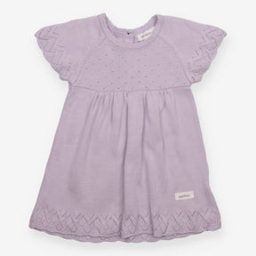 Purple Knit Dress