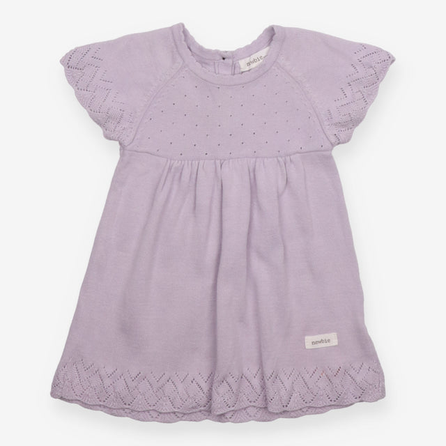 Purple Knit Dress