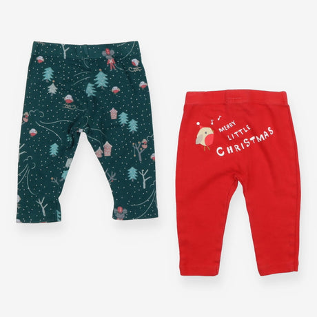 2 pack festive leggings