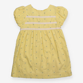 Yellow Dress with Flowers
