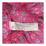 Pink summer dress with giraffes