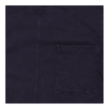 Short Sleeve Top Washed Navy Patch Pocket