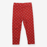 Leggings salmon spotted