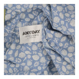 Blouse blue seashells