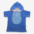 Towelling Coverup Blue Shark