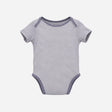 Bodysuit Navy Striped Embroidered Zebra