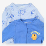 Sleepsuits Blue Monster 2-Pack