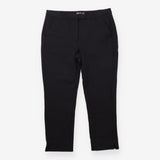 Polka Dot Slim Fit Trousers Black