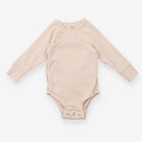 Bodysuit Wrap Over Soft Peach