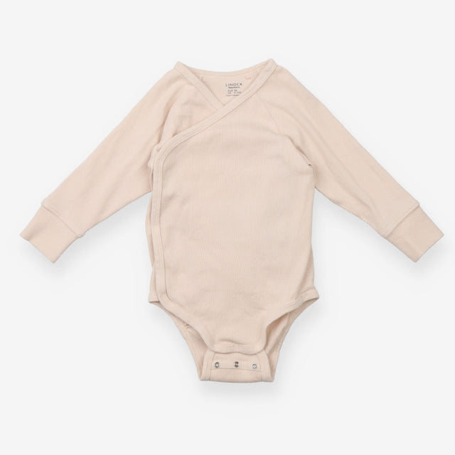 Bodysuit Wrap Over Soft Peach