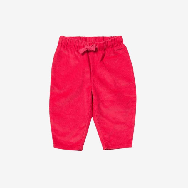 Comfy trousers raspberry cord
