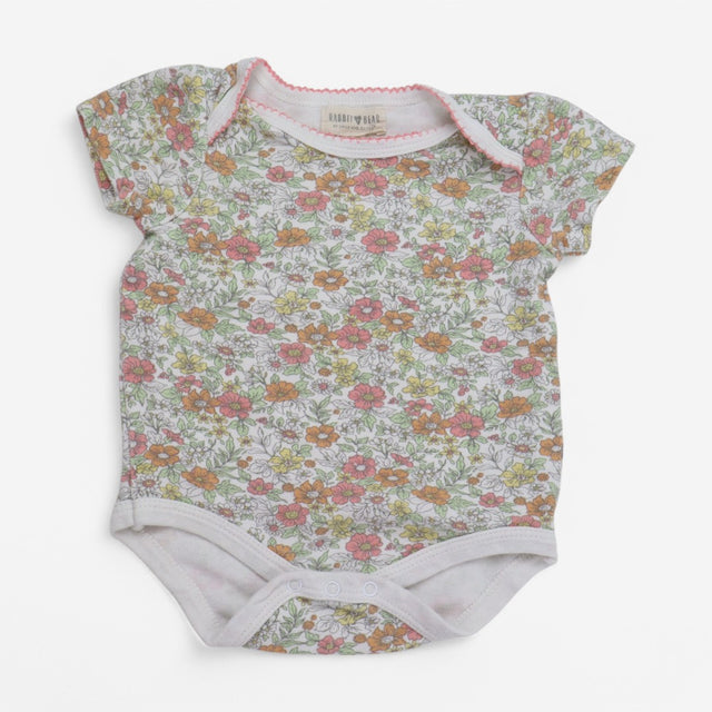 Bodysuits Floral Prints 2pcs
