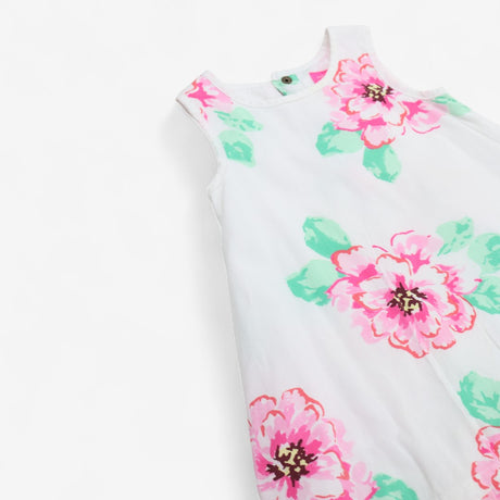 Dress summer pink floral with knickers