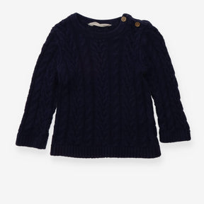 Navy Knit Sweater