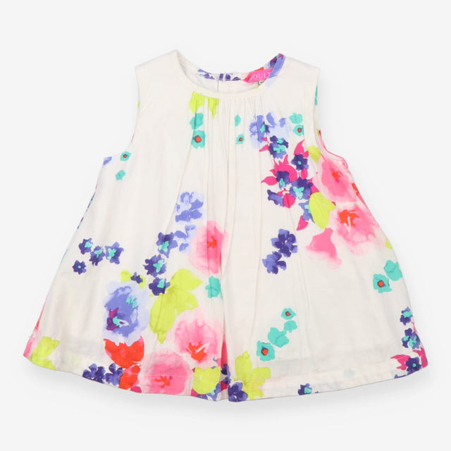 Dress white floral