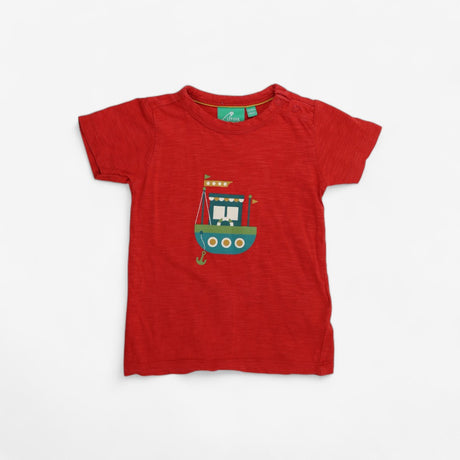 Red Tug Boat SS Tee