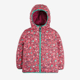 Reversible Toasty Trail Jacket Pink Mountain Flora