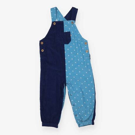 Dungaree cord navy and blue with white stars