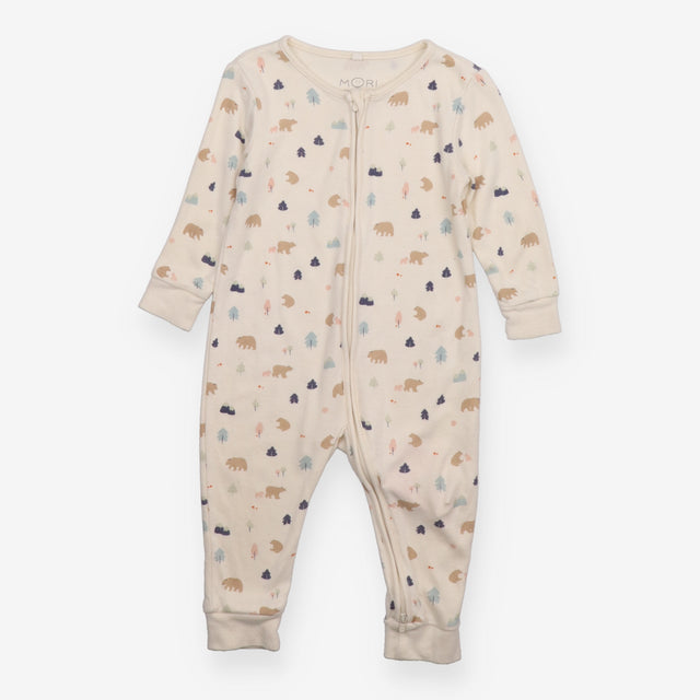 Cream Bears Sleepsuit 