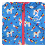 Blue Unicorn Windbreaker