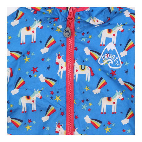 Blue Unicorn Windbreaker