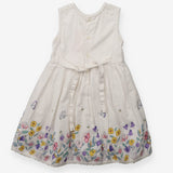 White Butterflies Dress