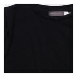 Top Black Muscle Tee Sleeveless Crew Neck