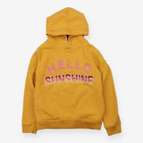 Yellow hello sunshine hoodie