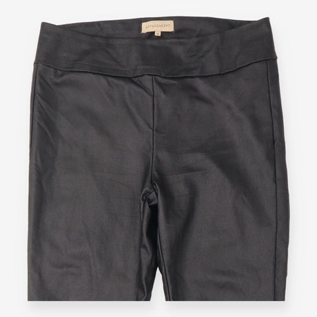 Leggings Black Slim Leg Wide Waistband