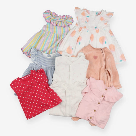 Baby Girl Bundle 0-3m 8pcs