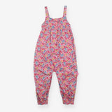 Romper pink with strawberries, butterflies and bee