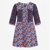 Pleated Dress Multicolour Floral