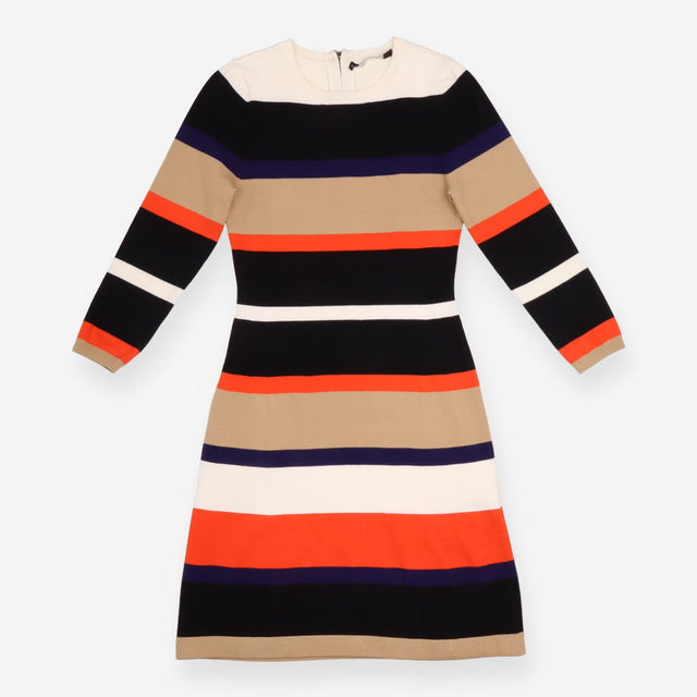 Karen Millen Multicolour Striped Fine Knit Bodycon