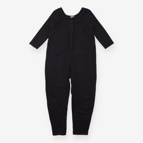 Beyond Nine Black Jersey Jumpsuit Maternity Nursin