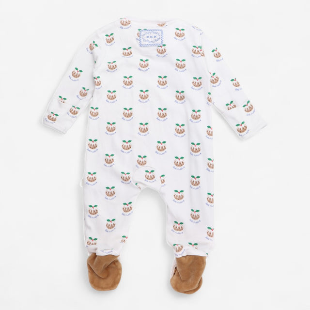 Sleepsuit White Little Pudding 