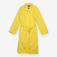 Mac Coat Cotton Belted Polka Dot Lining Yellow
