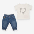 Teddy Bear T-shirt and Jeans Outfit 