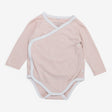 Wrap Bodysuit Pink Stripe
