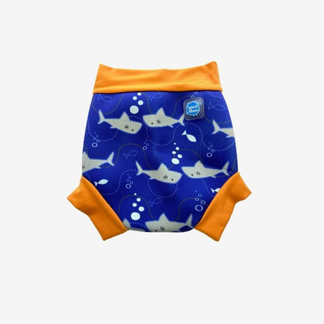 Blue and Orange Shark Happy Nappy
