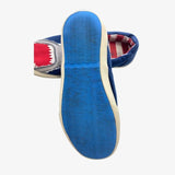 Blue Shark Slip on Pumps