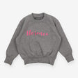 Sweatshirt Grey Marl Neon Florence