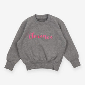 Sweatshirt Grey Marl Neon Florence