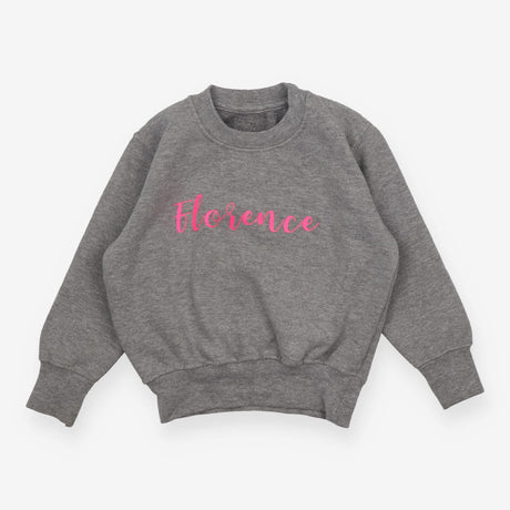 Sweatshirt Grey Marl Neon Florence
