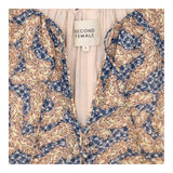 Windly Paisley Long Sleeve Midi Dress