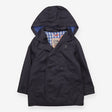 Coat grey hooded
