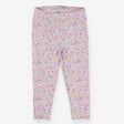 Bright ditsy floral leggings