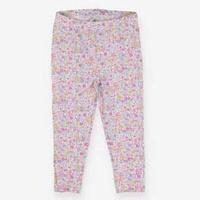 Bright ditsy floral leggings