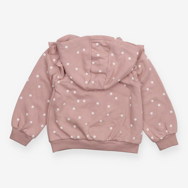 Hoodie jersey Pink with Spots
